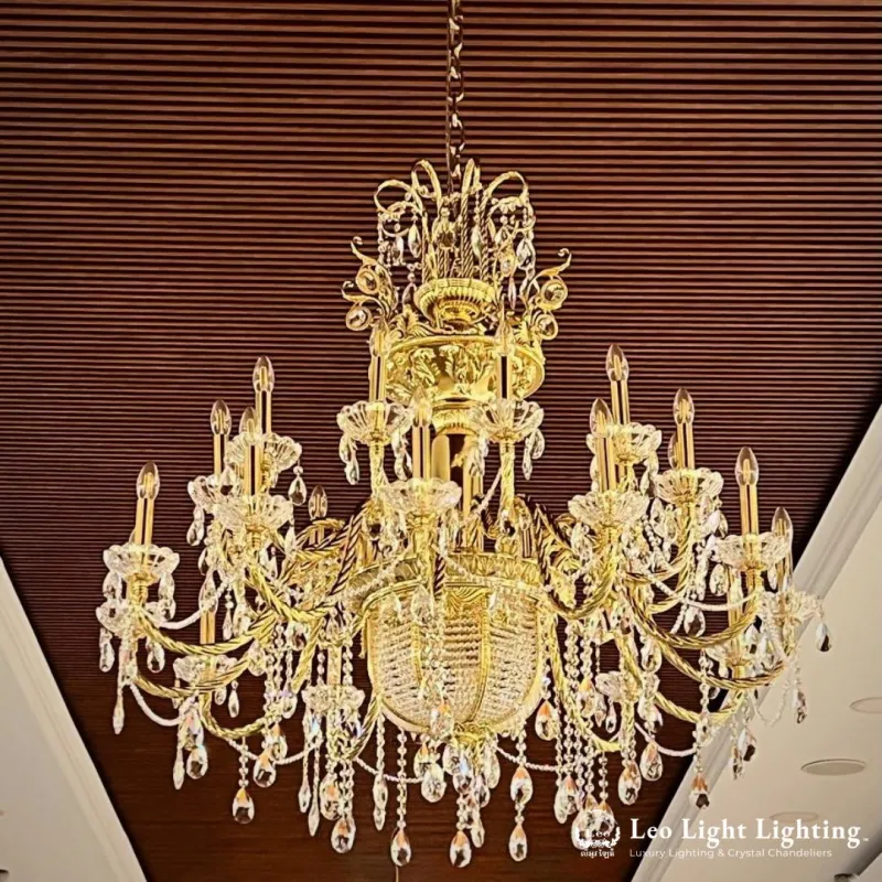 Custom lighting project by Leo Light, Phnom Penh