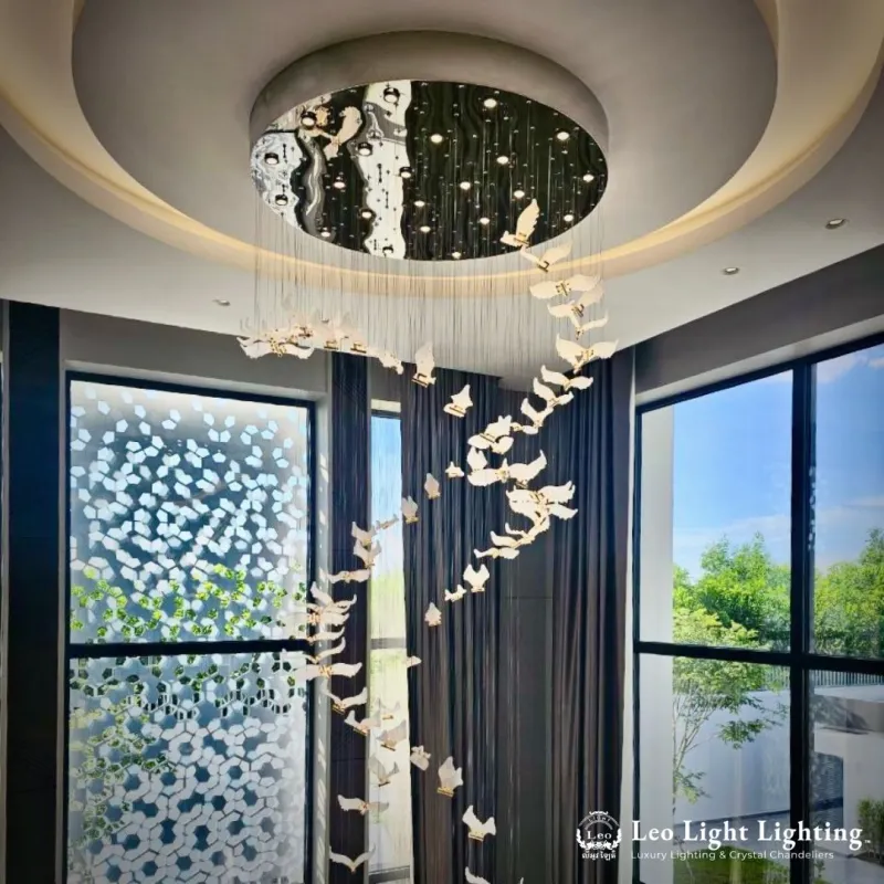 Custom lighting project by Leo Light, Phnom Penh