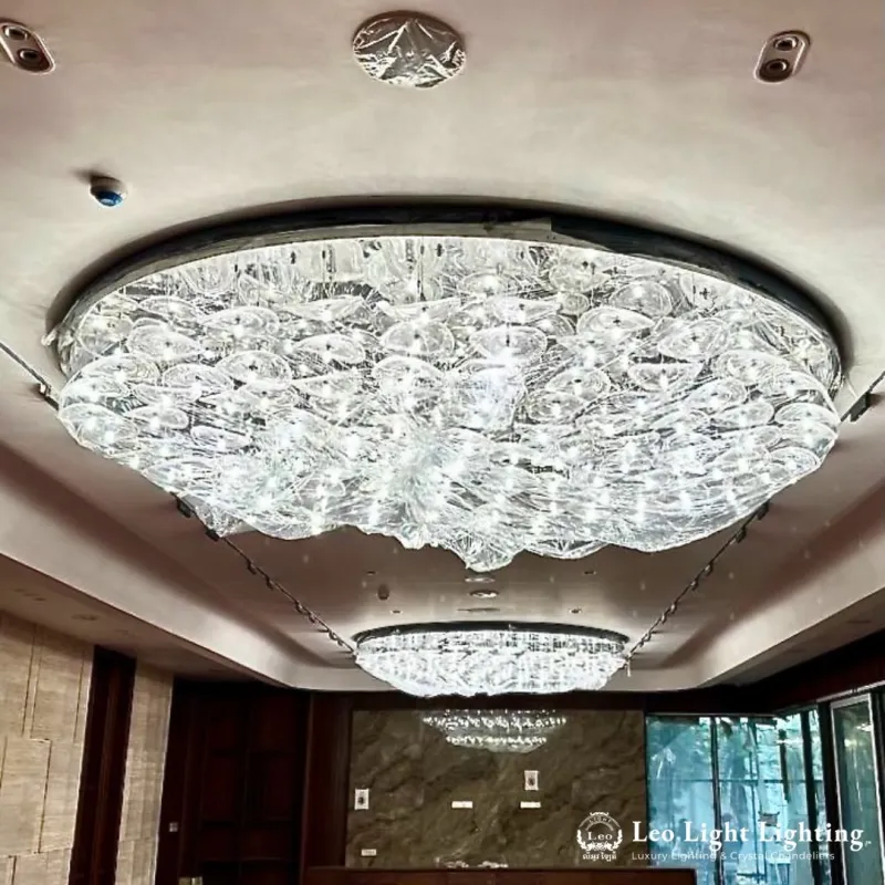 Custom lighting project by Leo Light, Phnom Penh