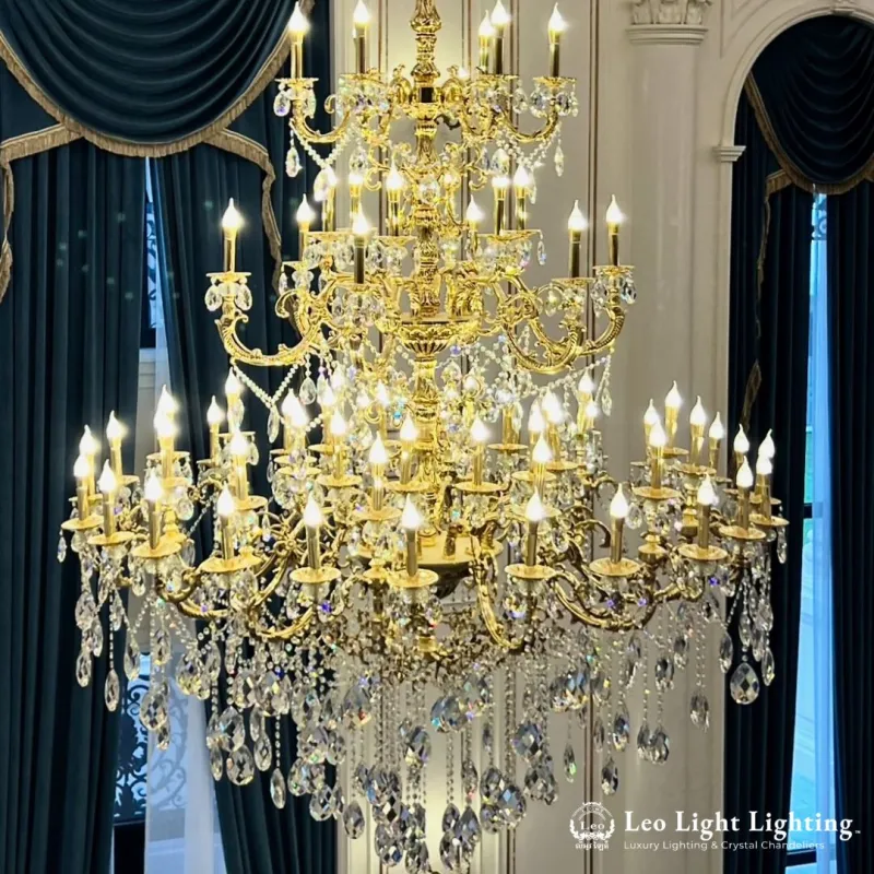 Custom lighting project by Leo Light, Phnom Penh