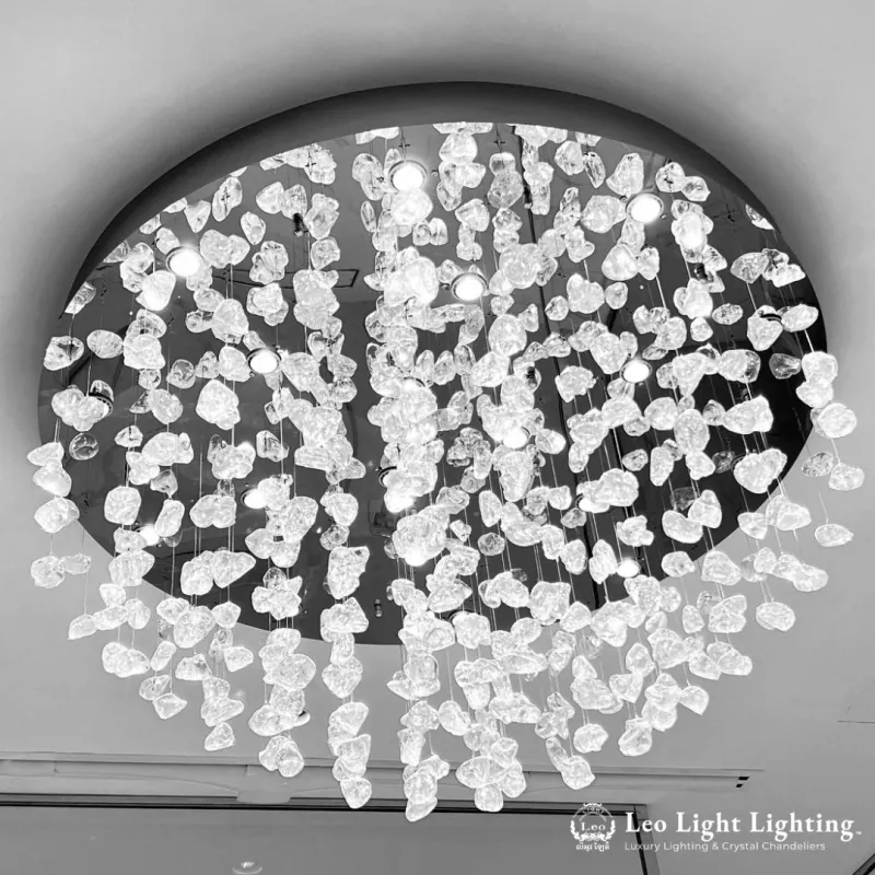 Custom lighting project by Leo Light, Phnom Penh
