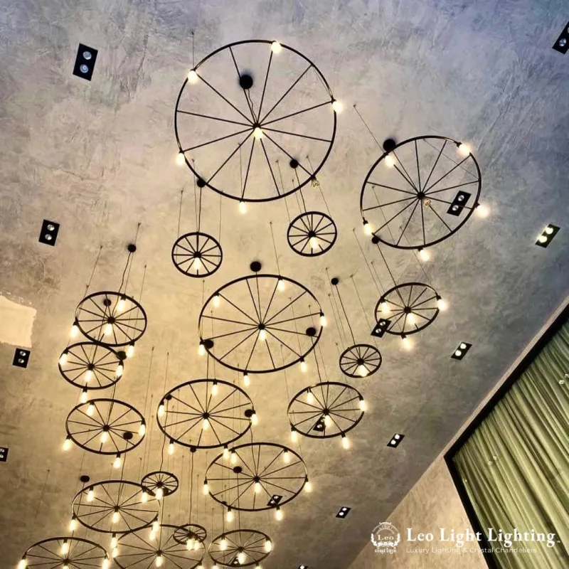 Custom lighting project by Leo Light, Phnom Penh