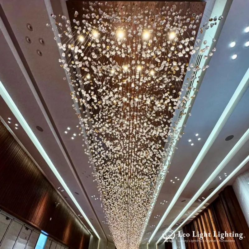 Custom lighting project by Leo Light, Phnom Penh