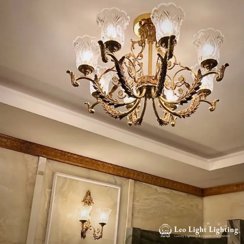 Custom lighting project by Leo Light, Phnom Penh