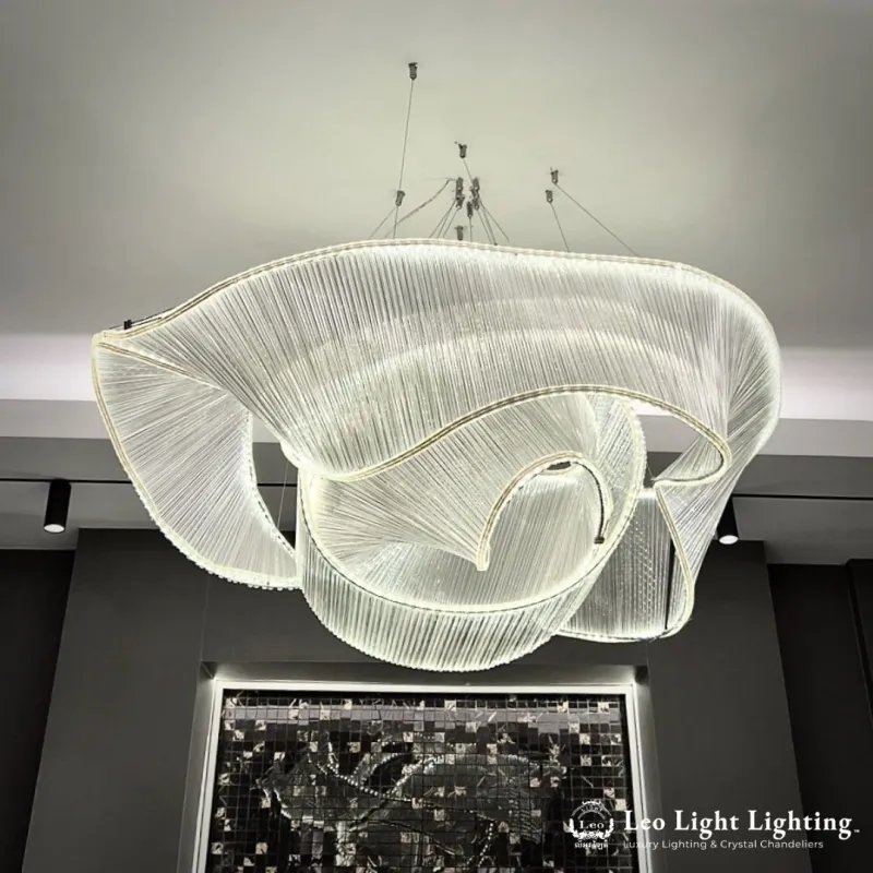 Custom lighting project by Leo Light, Phnom Penh