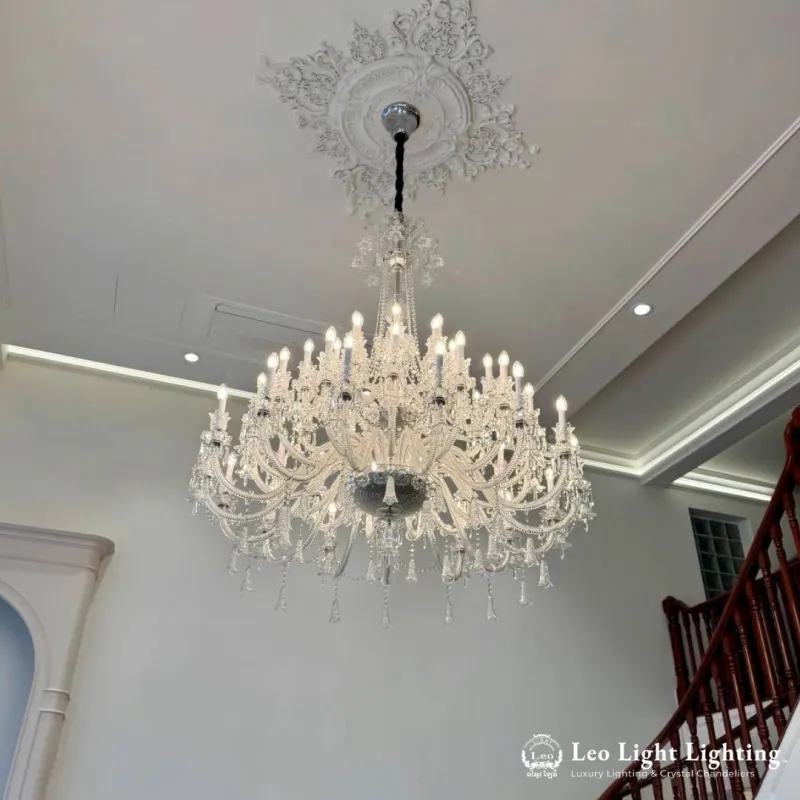 Custom lighting project by Leo Light, Phnom Penh