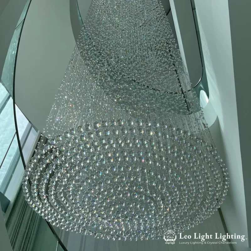 Custom lighting project by Leo Light, Phnom Penh