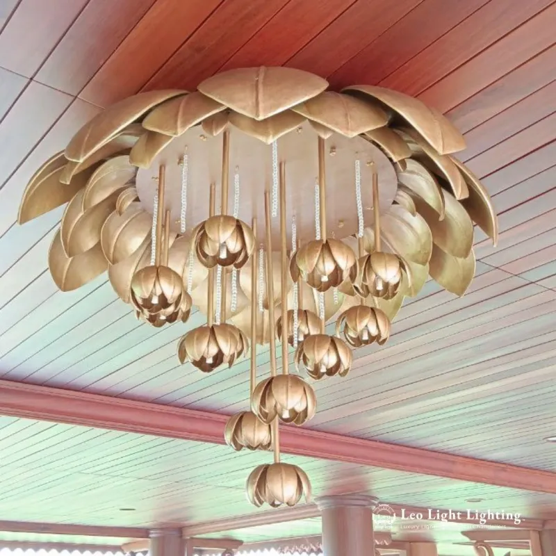 Custom lighting project by Leo Light, Phnom Penh