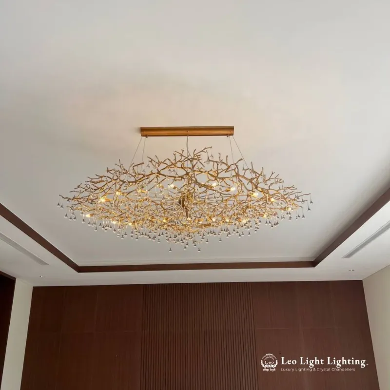 Custom lighting project by Leo Light, Phnom Penh