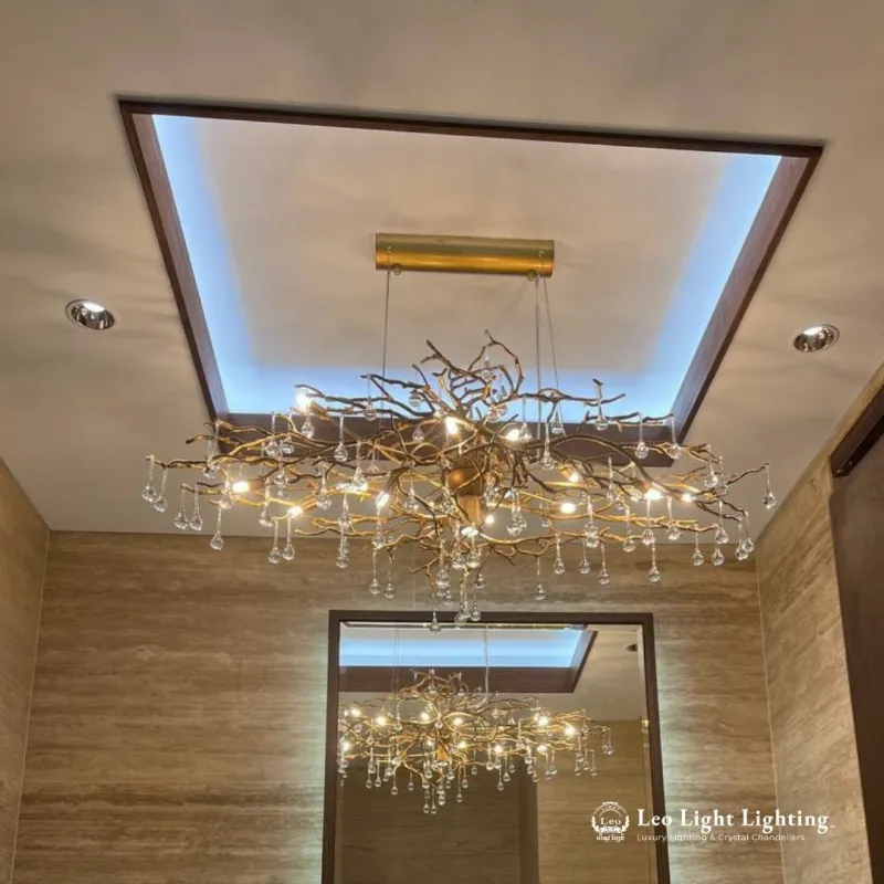 Custom lighting project by Leo Light, Phnom Penh