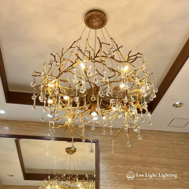 Custom lighting project by Leo Light, Phnom Penh