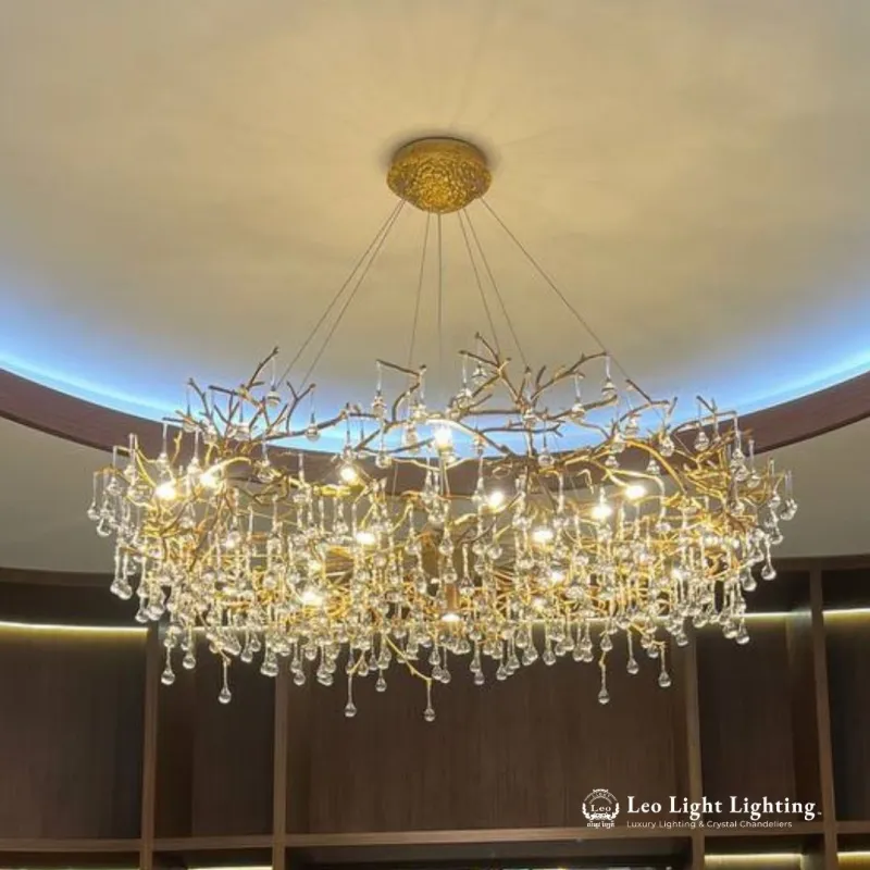 Custom lighting project by Leo Light, Phnom Penh
