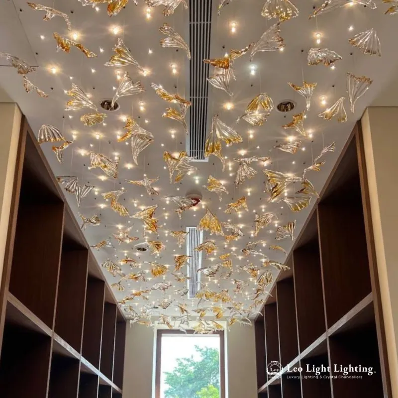 Custom lighting project by Leo Light, Phnom Penh