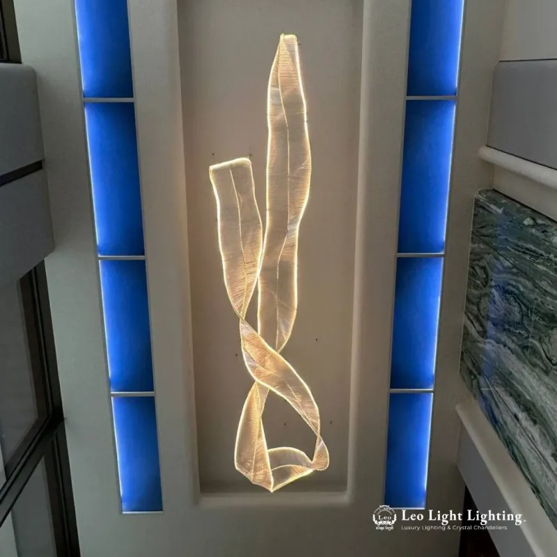 Custom lighting project by Leo Light, Phnom Penh