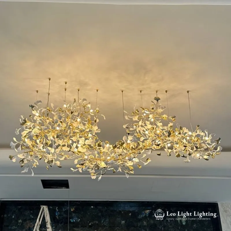 Custom lighting project by Leo Light, Phnom Penh