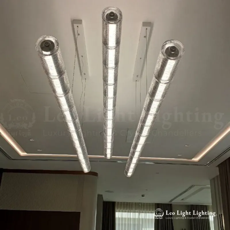 Custom lighting project by Leo Light, Phnom Penh