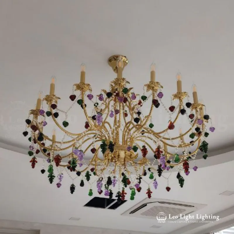Custom lighting project by Leo Light, Phnom Penh