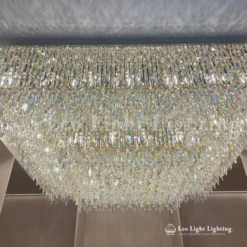 Custom lighting project by Leo Light, Phnom Penh