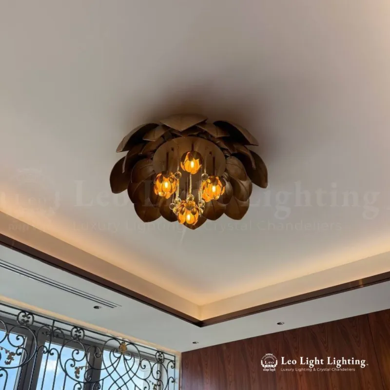 Custom lighting project by Leo Light, Phnom Penh