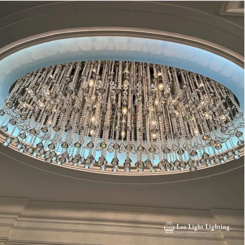 Custom lighting project by Leo Light, Phnom Penh