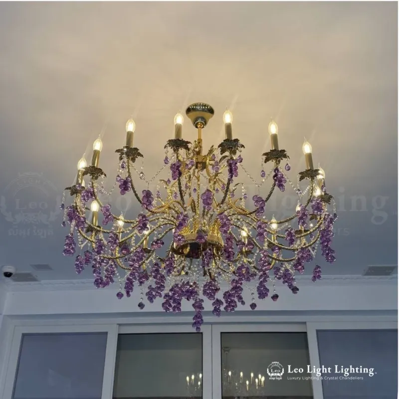 Custom lighting project by Leo Light, Phnom Penh