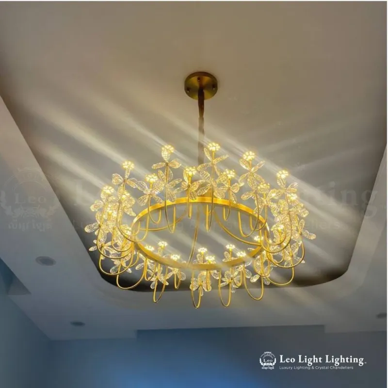 Custom lighting project by Leo Light, Phnom Penh