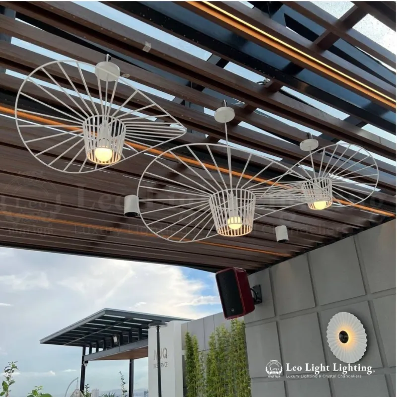 Custom lighting project by Leo Light, Phnom Penh