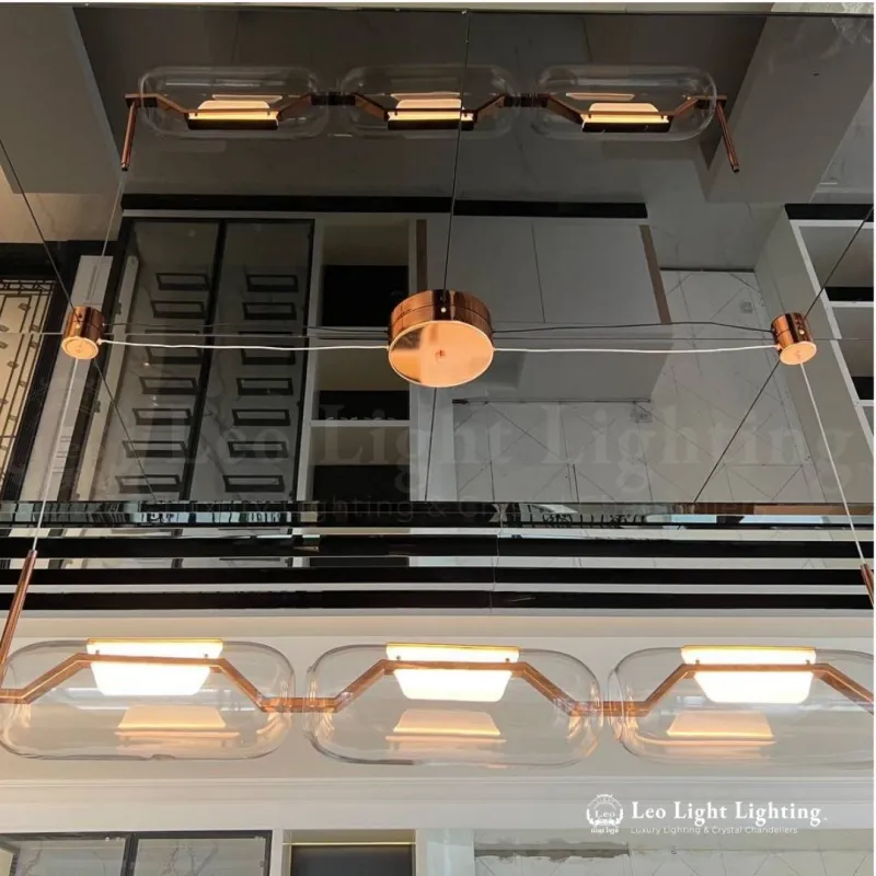 Custom lighting project by Leo Light, Phnom Penh