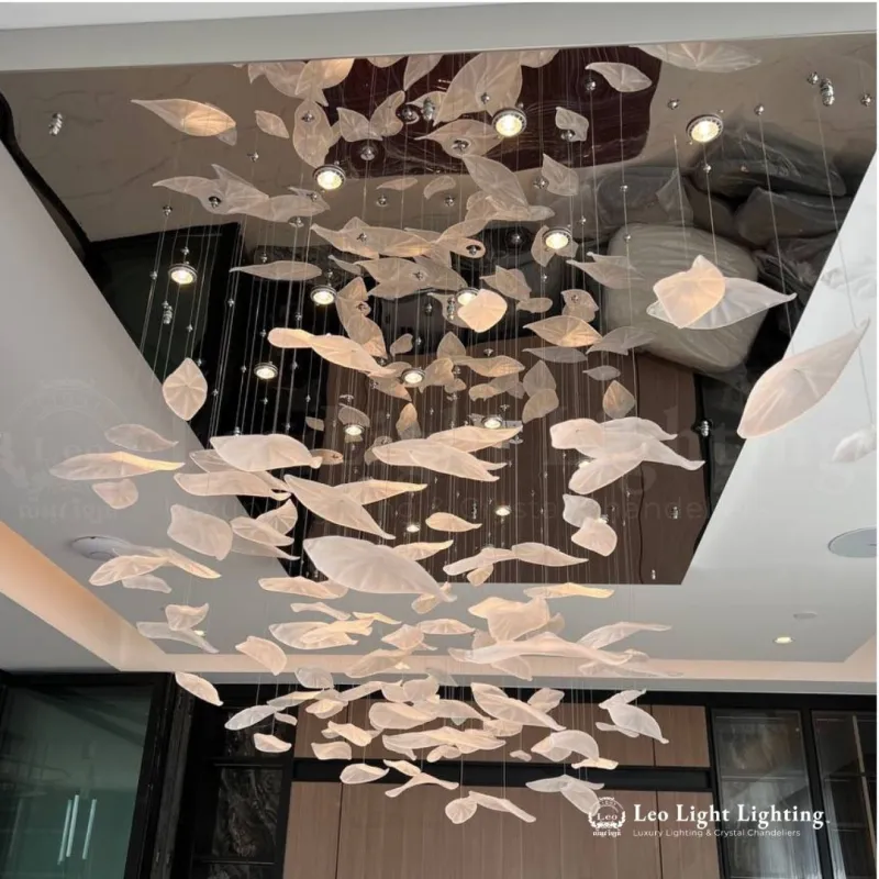 Custom lighting project by Leo Light, Phnom Penh